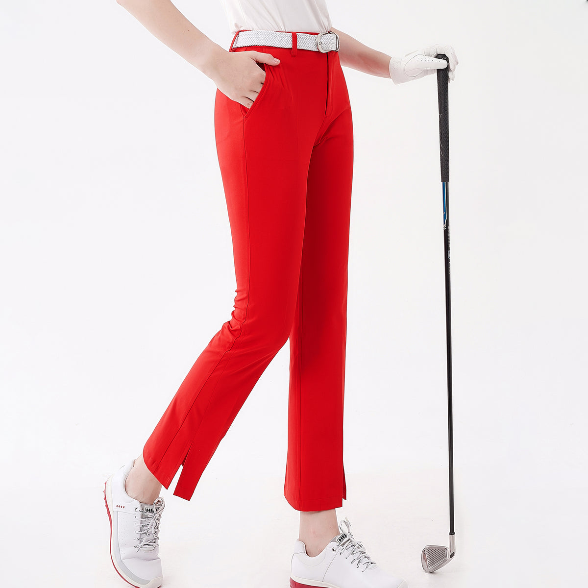 Split Flare Pants For Women H60736F