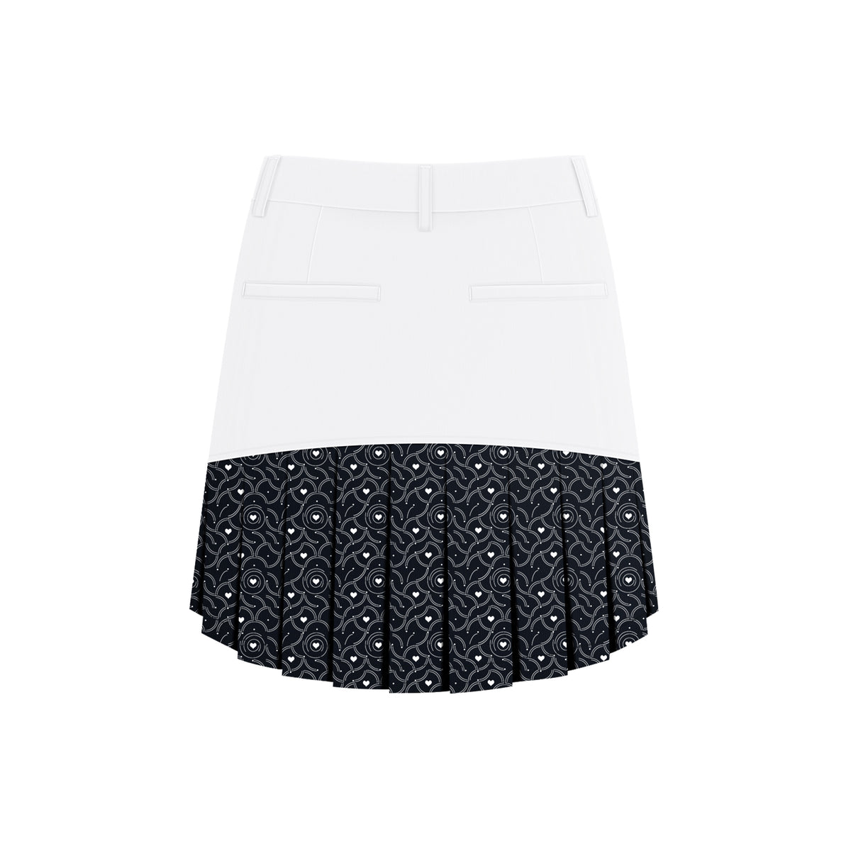 Woven Spliced Skirt For Women H60618