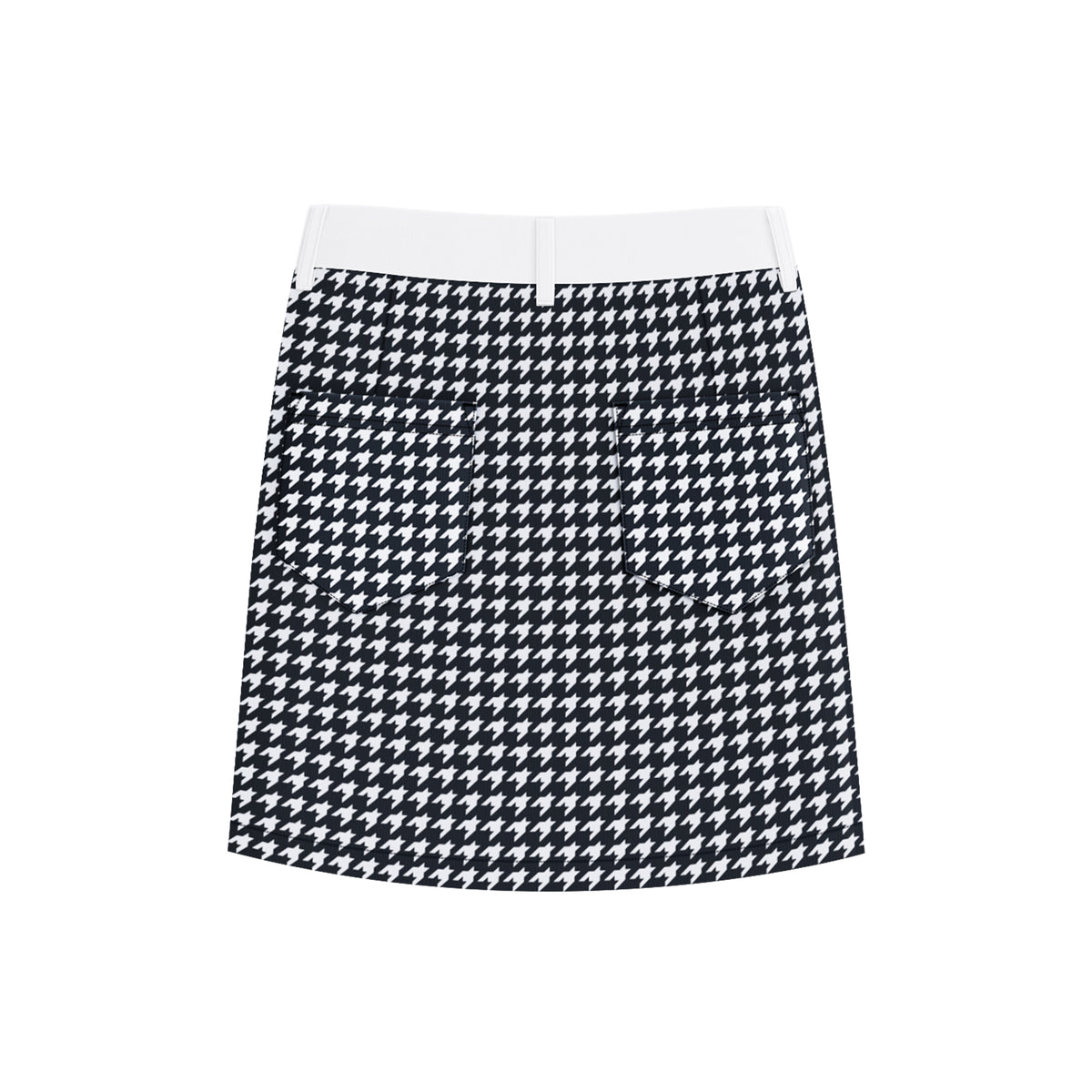 Houndstooth skirt for women H60626
