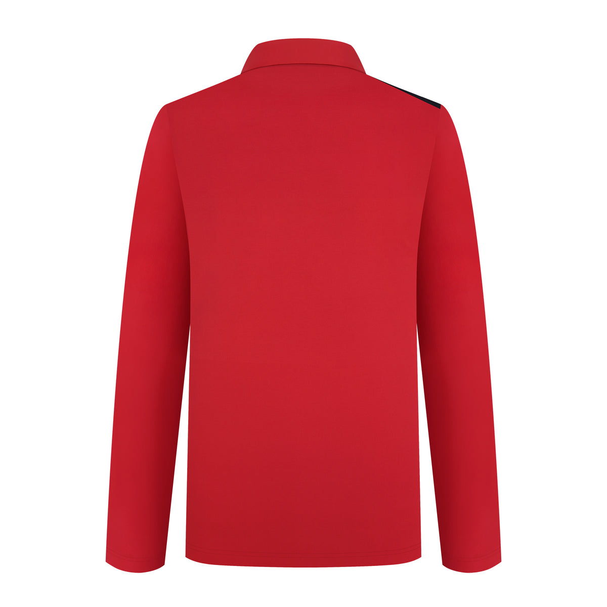 Men's contrast-colored knitted long-sleeved shirt H60226