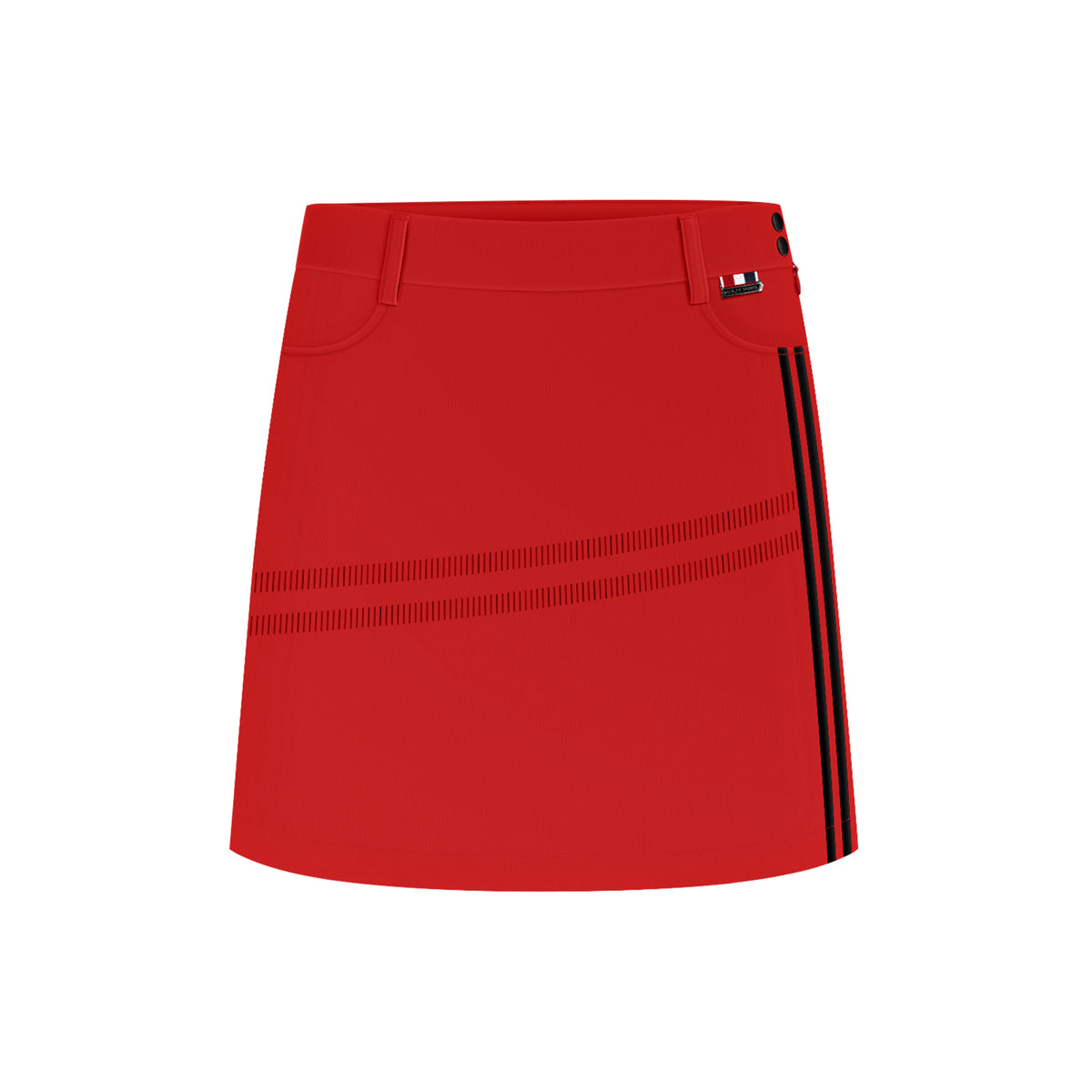 Elastic woven skirt for women H60612