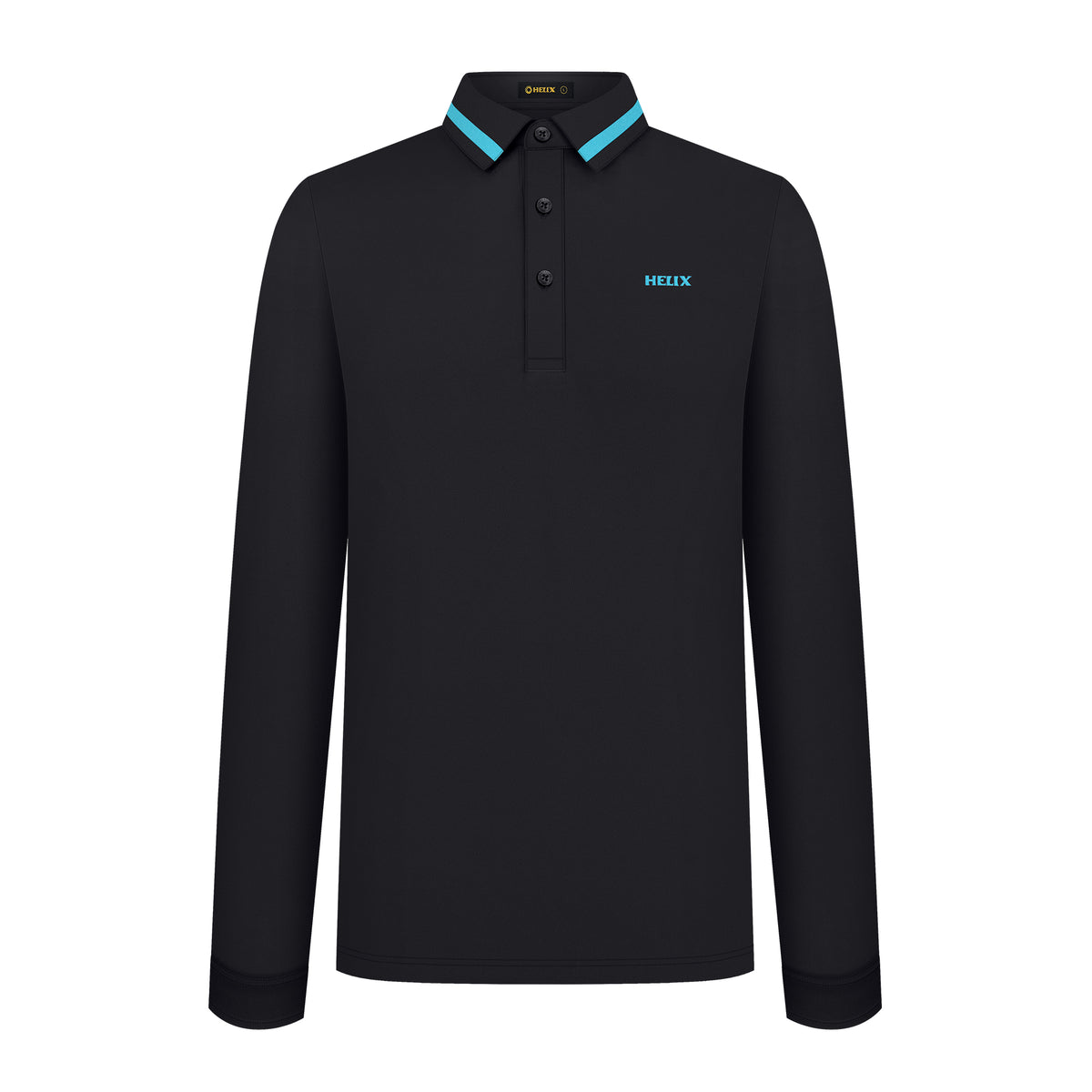 Men's Long-Sleeved Polo Shirt H60206