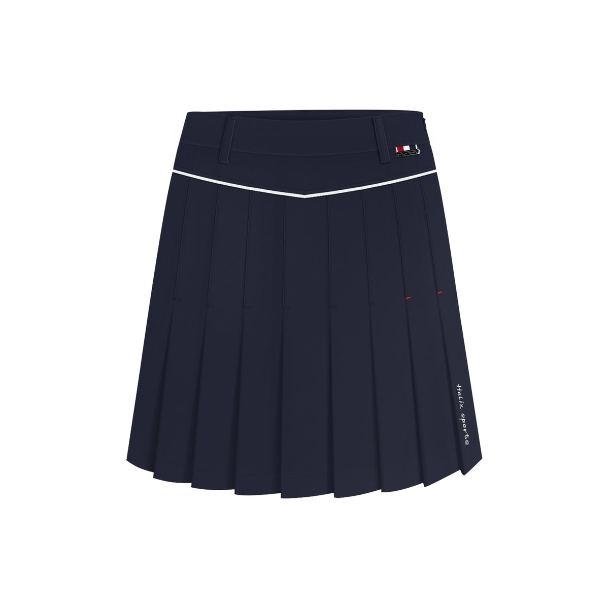 Woven Pleated Skirt For Women H60616