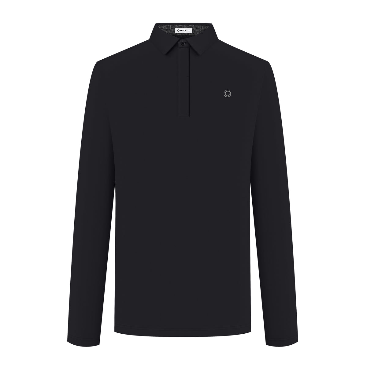 Long Sleeve Polo Shirt For Men H60240