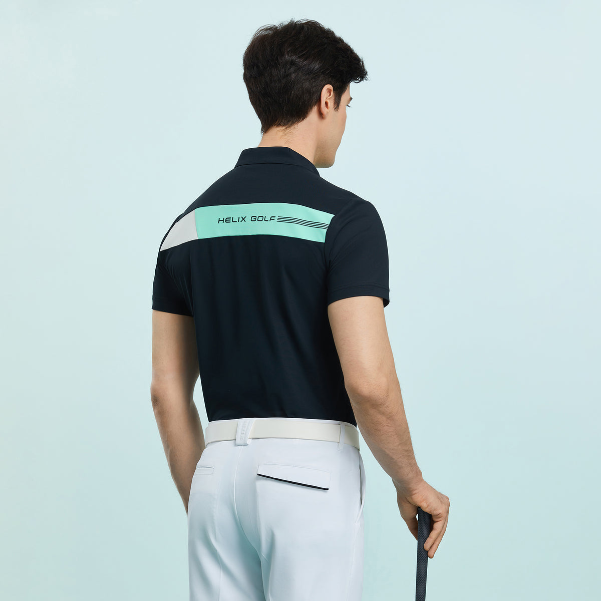 Men's short-sleeve polo shirt H601174