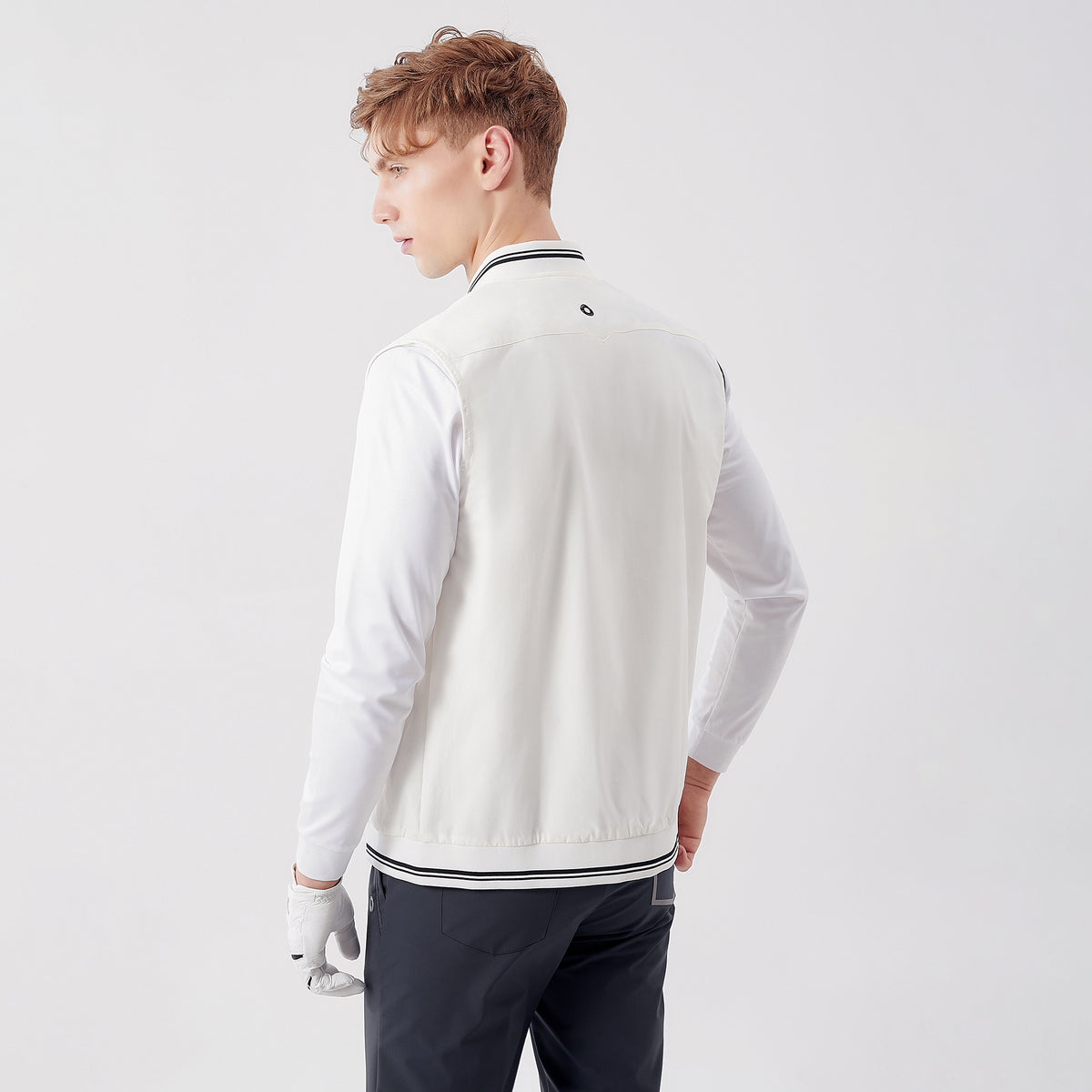 Men's woven vest H60315