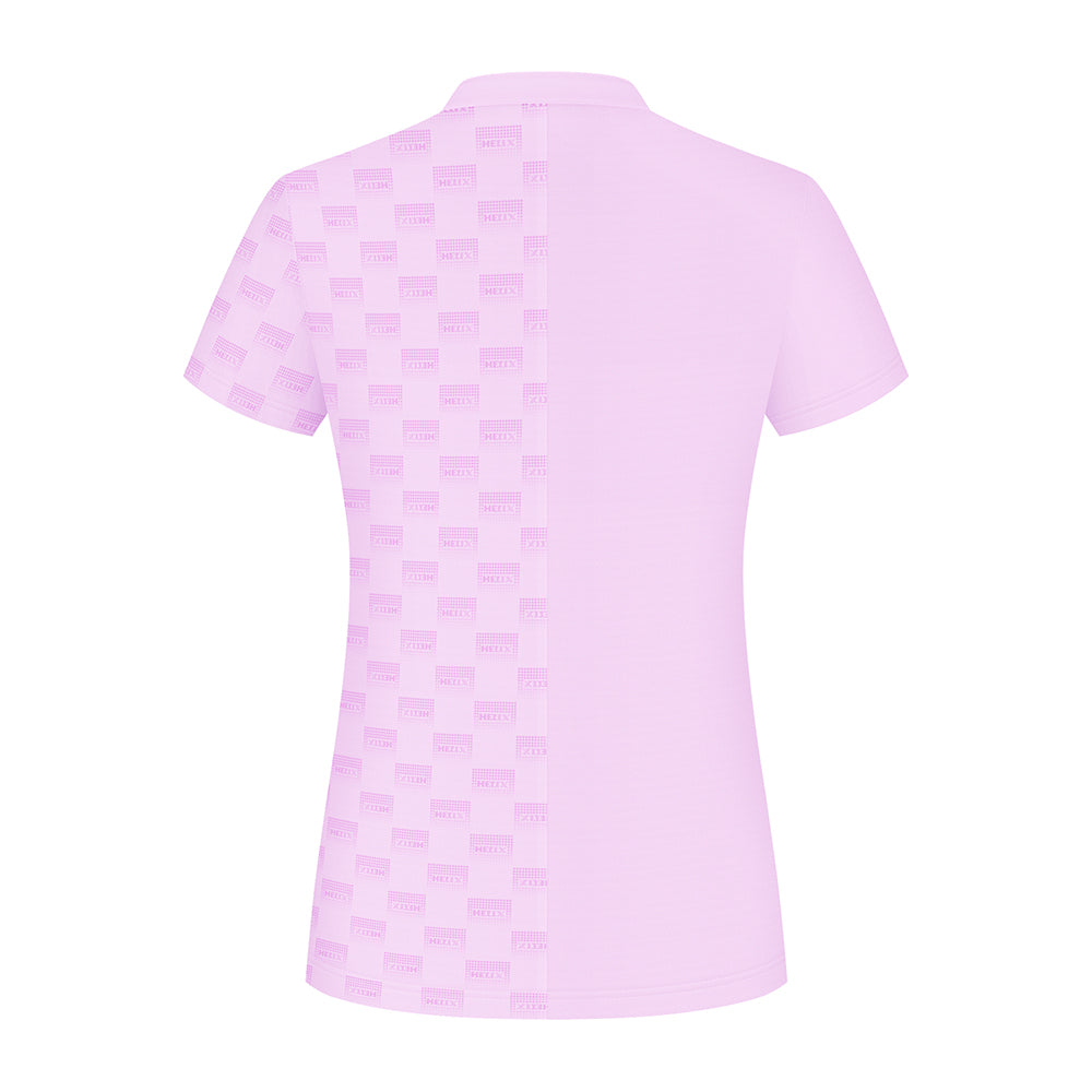 Women's Standing Collar T-shirt HELIX