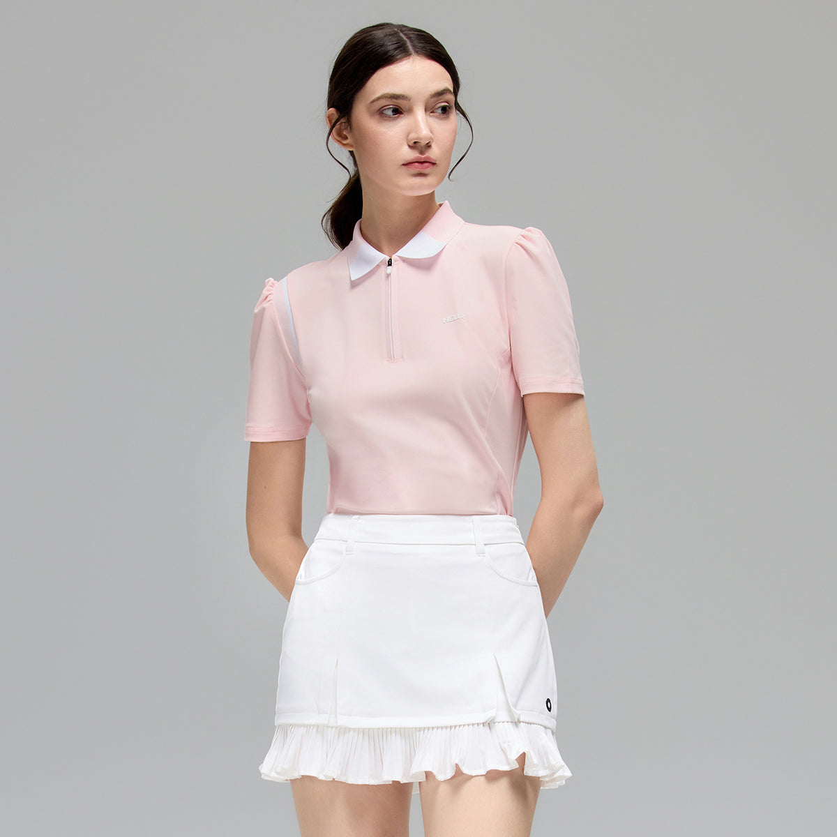 Women's short-sleeved POLO shirt H601230F
