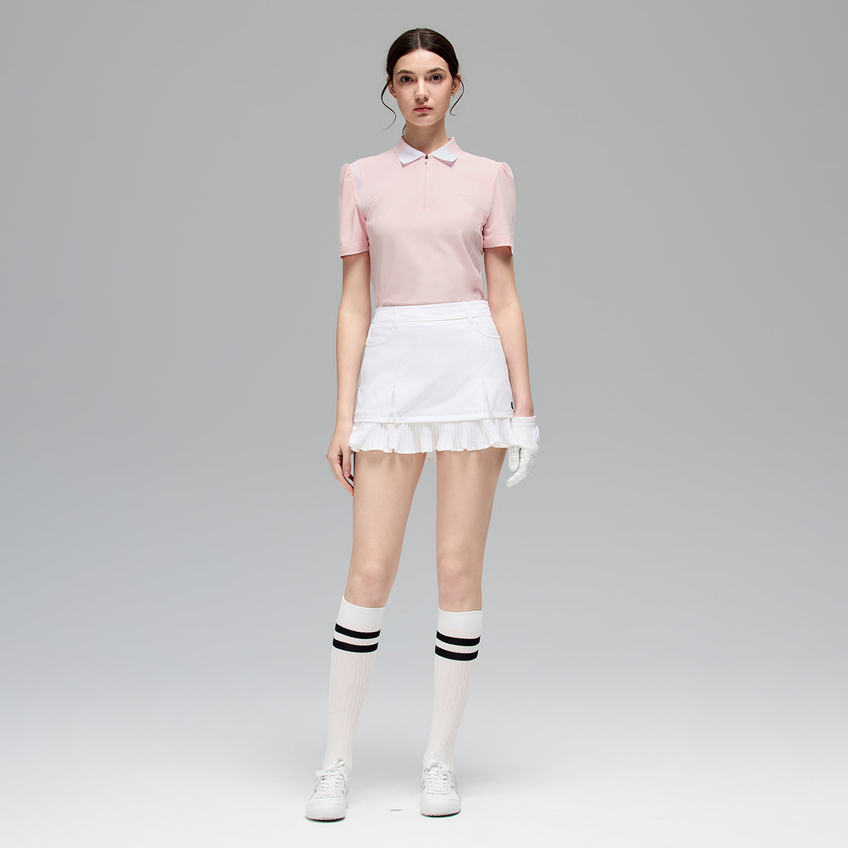 Women's short-sleeved POLO shirt H601230F