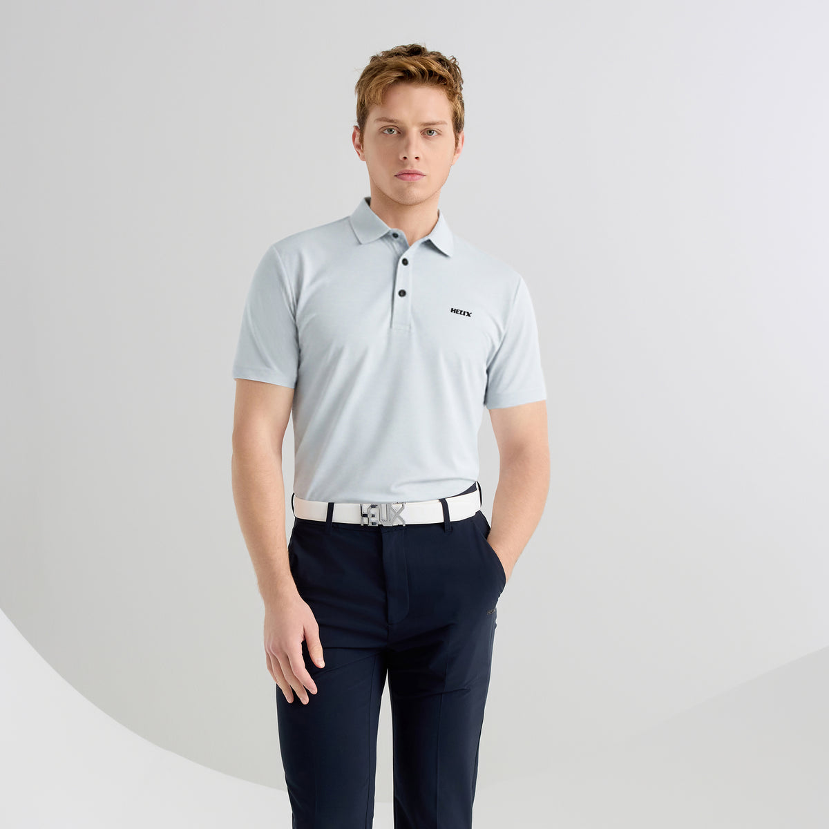 Men's short-sleeve polo shirt H601231