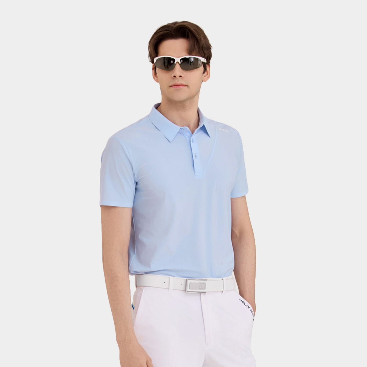 Men's short-sleeve polo shirt HELIX
