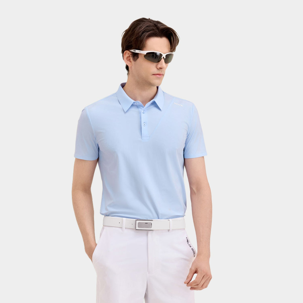 Men's short-sleeve polo shirt HELIX