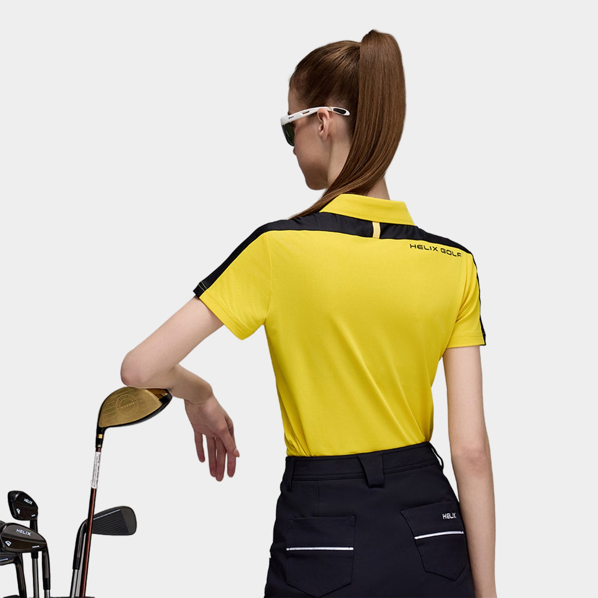 Women's Short Sleeve Polo Shirt HELIX