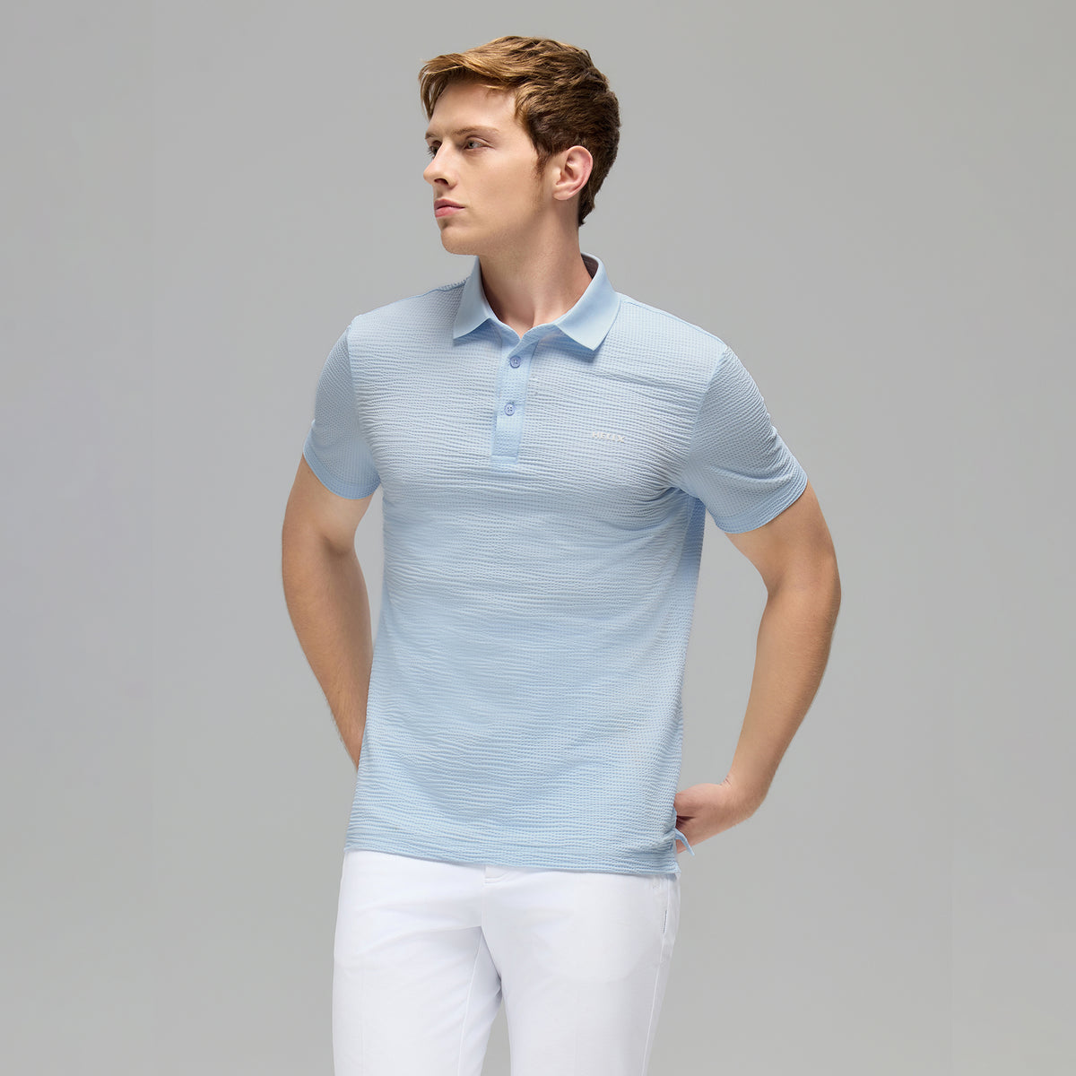 Men's Short-sleeve Polo Shirt H601355