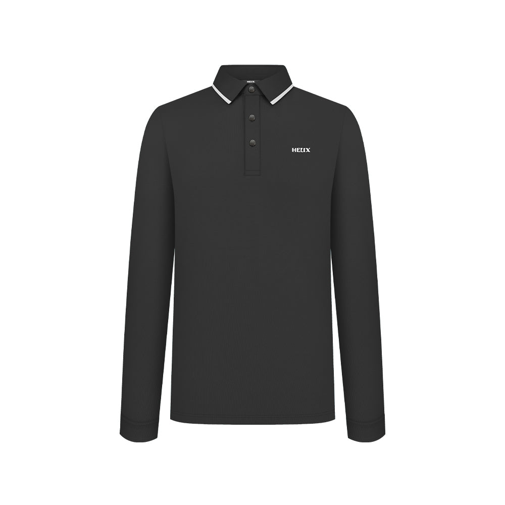 Men's Long-Sleeved Polo Shirt H602150