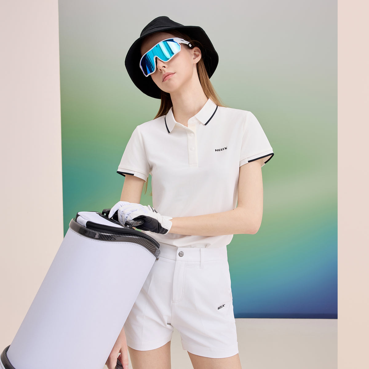 Women's short-sleeve polo shirt H601288F