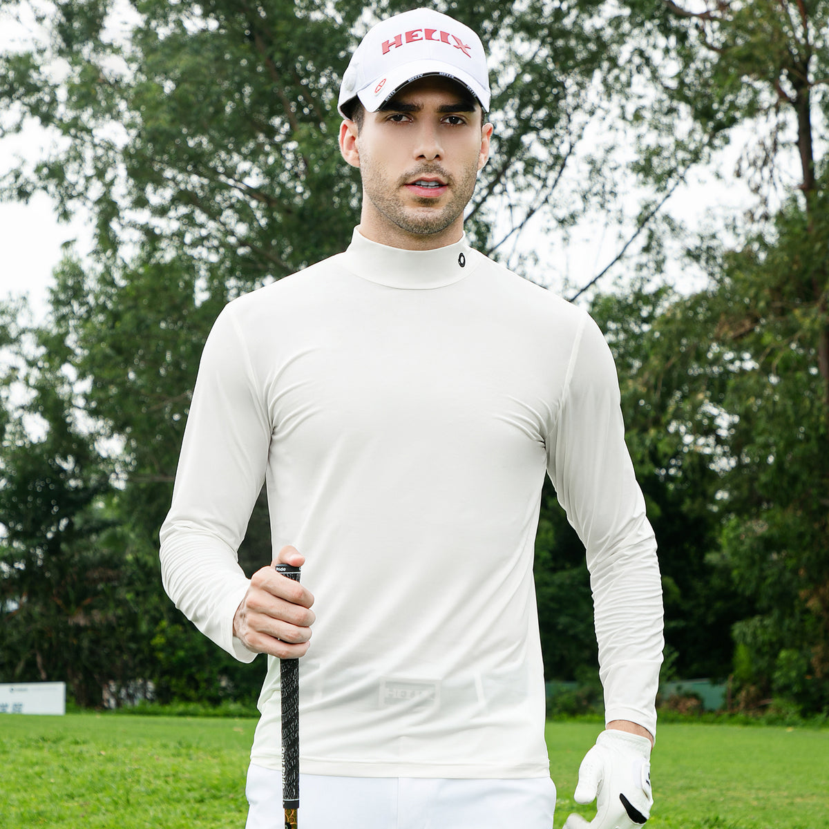 Long Sleeve Base Layer Top For Men H60208