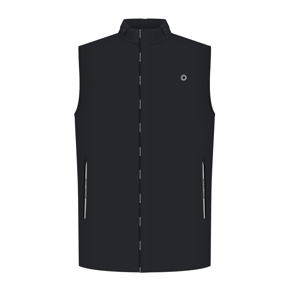Men's stand - collar vest H60325