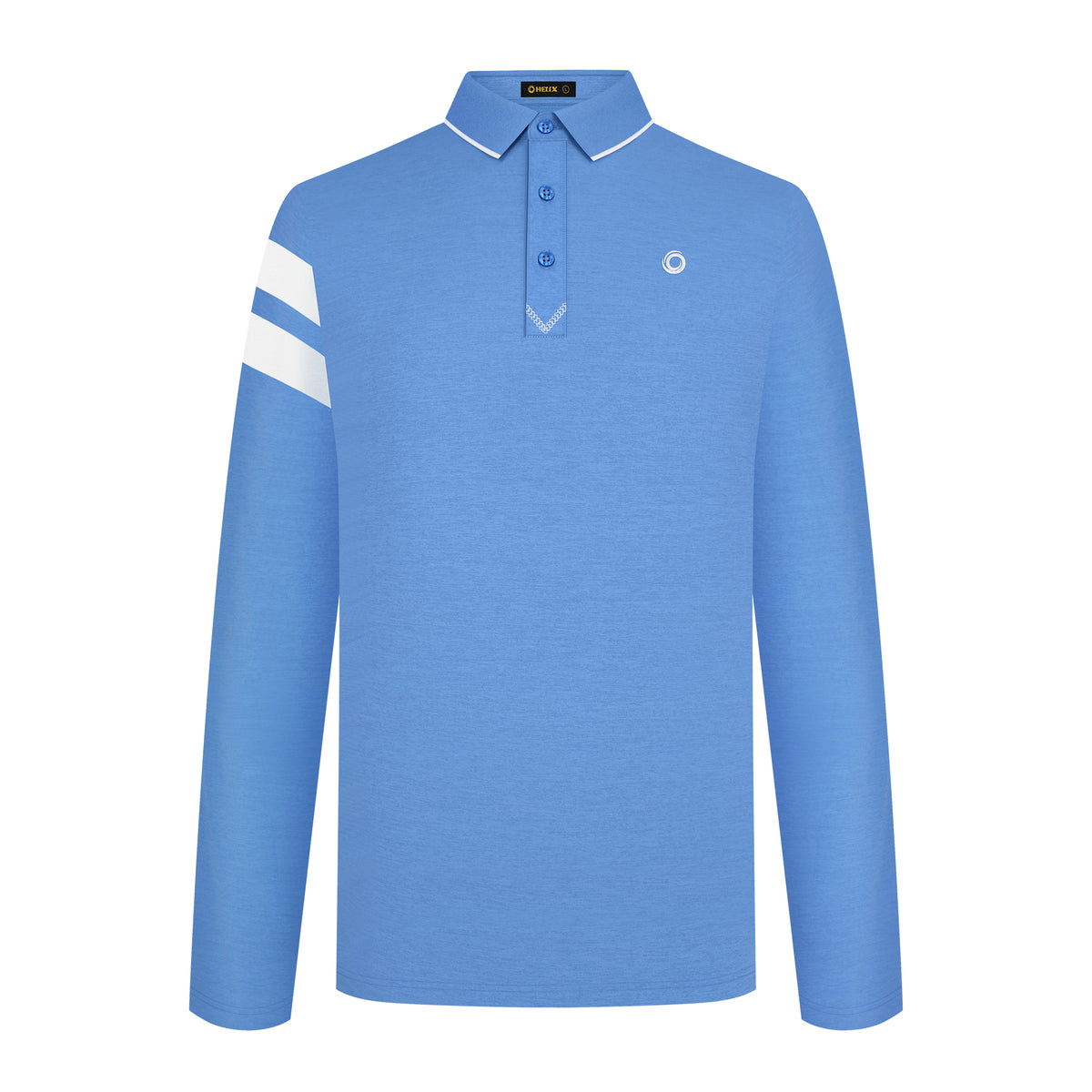 Long Sleeve Polo Shirt For Men H60228