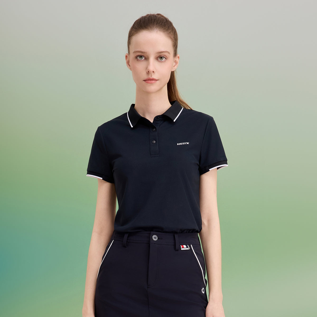 Women's short-sleeve polo shirt H601288F