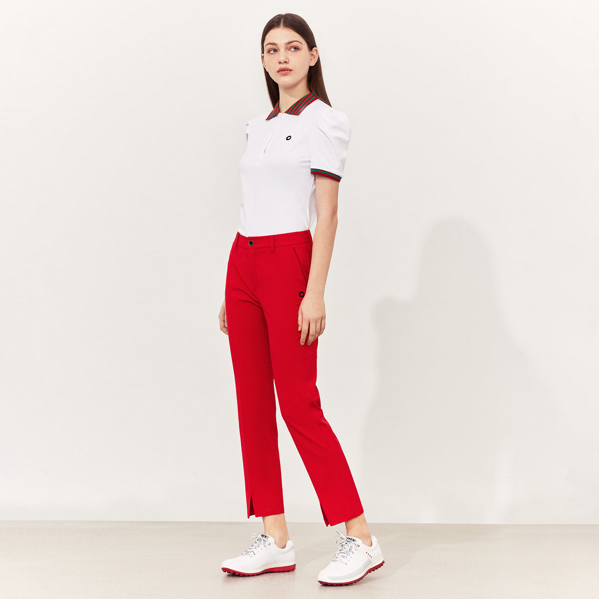 Women's short-sleeved POLO shirt H601219F