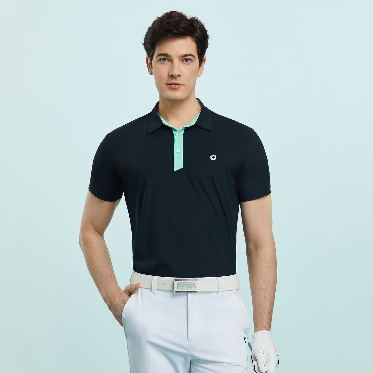 Men's short-sleeve polo shirt H601174