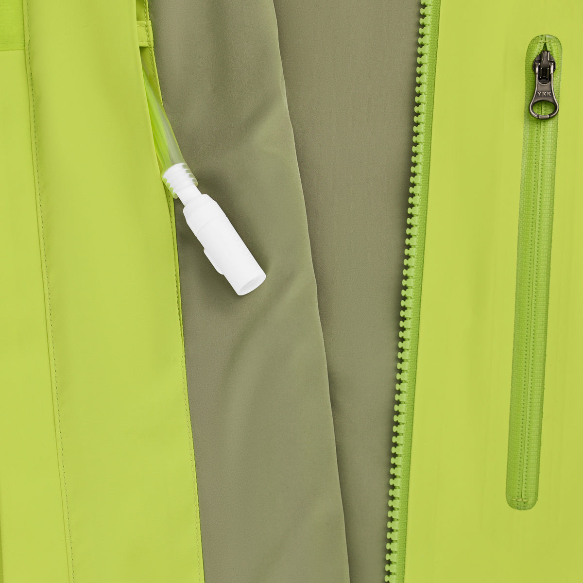 Unisex Soft Shell Inflatable Raincoat H60857