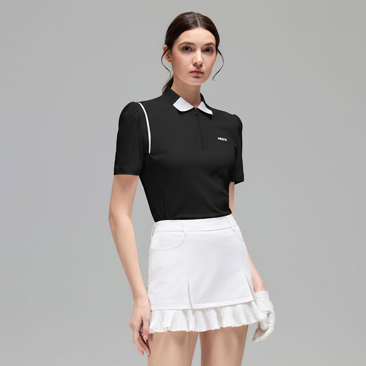 Women's short-sleeved POLO shirt H601230F