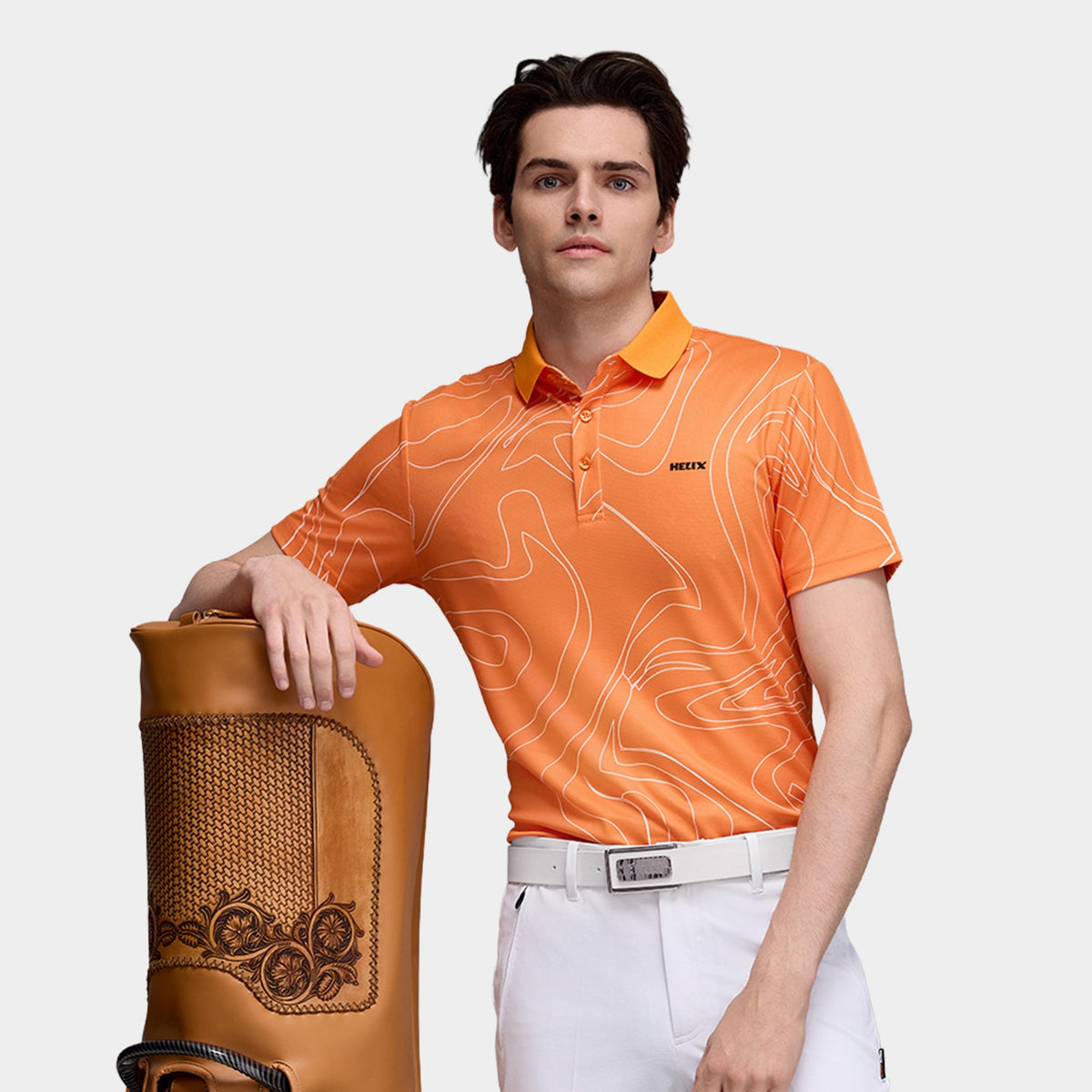 Men's Short Sleeve Polo Shirt HELIX