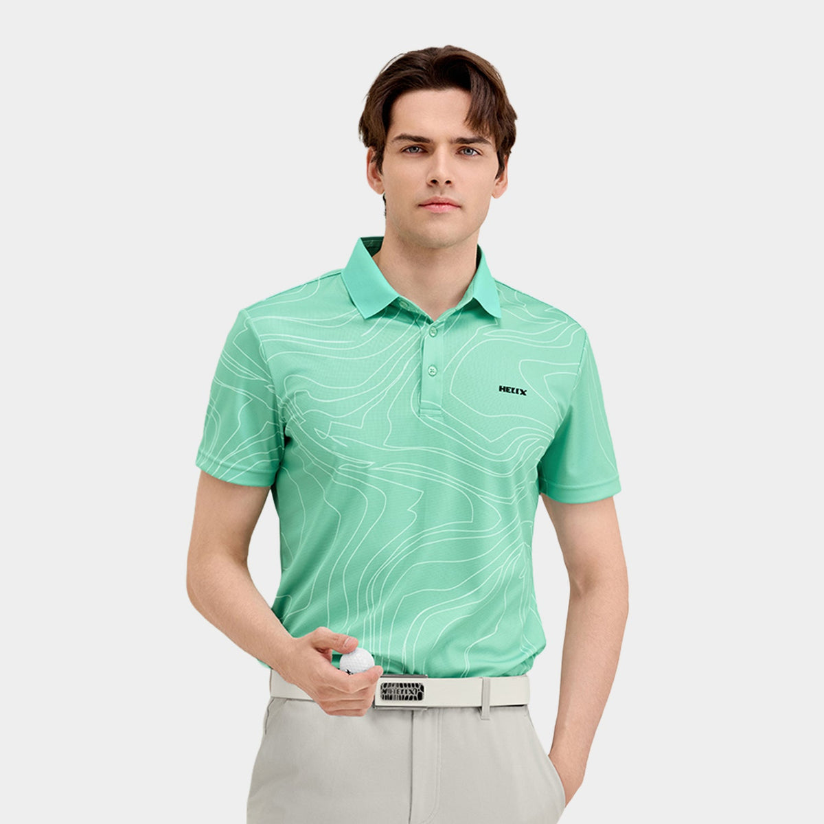 Men's Short Sleeve Polo Shirt HELIX