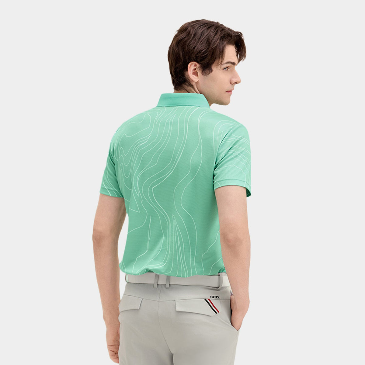 Men's Short Sleeve Polo Shirt HELIX