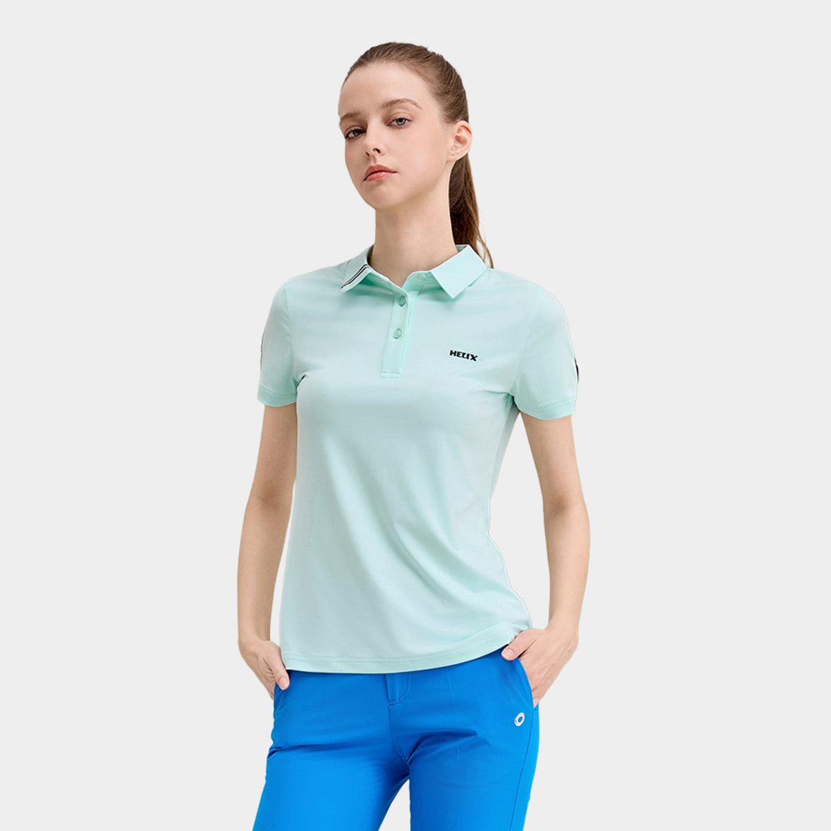Women's Short Sleeve Polo Shirt HELIX