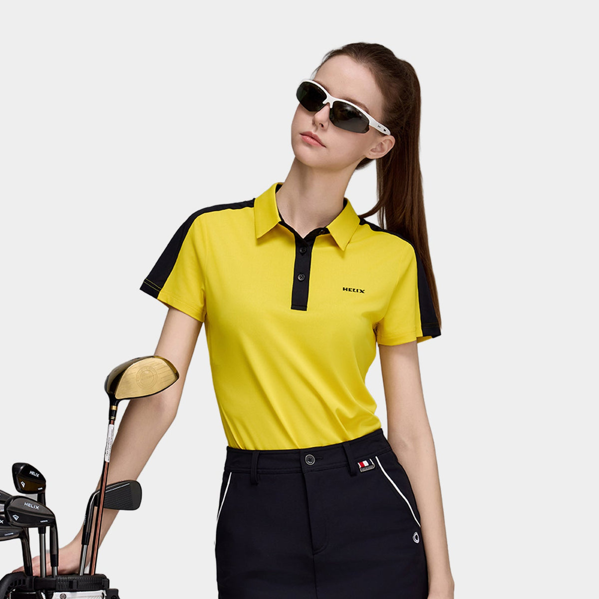 Women's Short Sleeve Polo Shirt HELIX