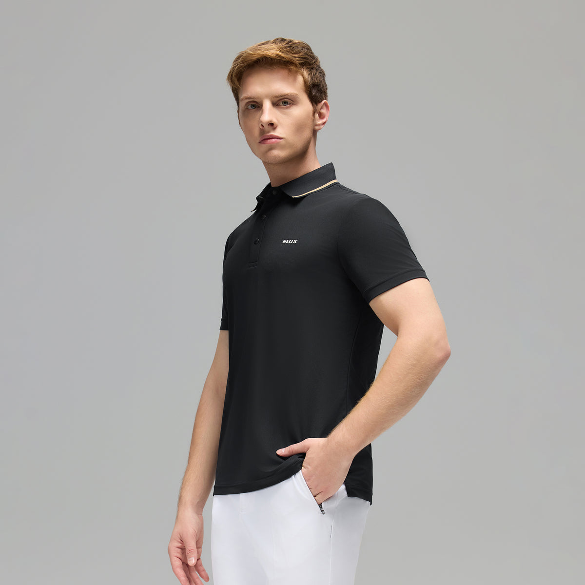Men's Short Sleeve Polo Shirt H601327