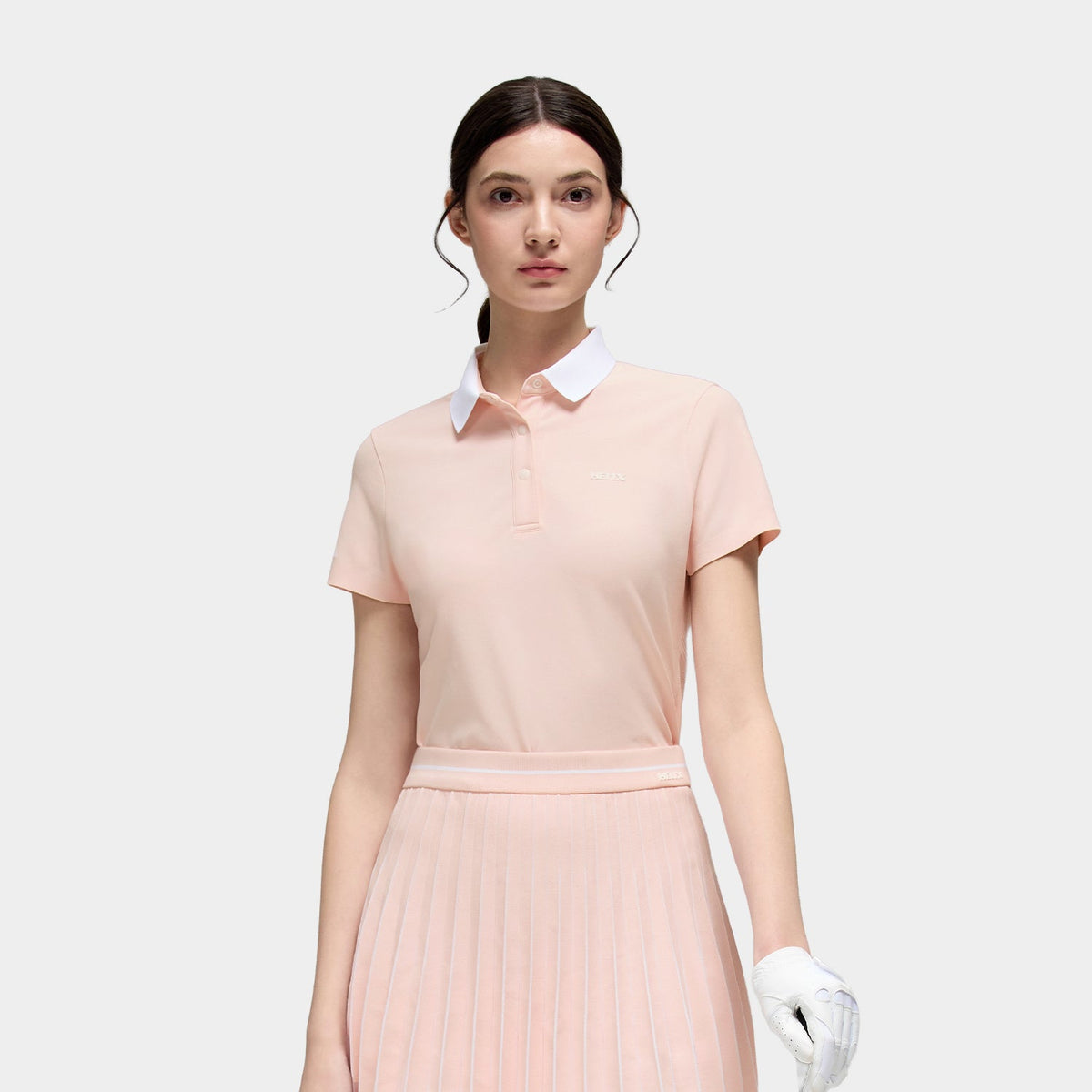 Women's short-sleeve polo shirt HELIX