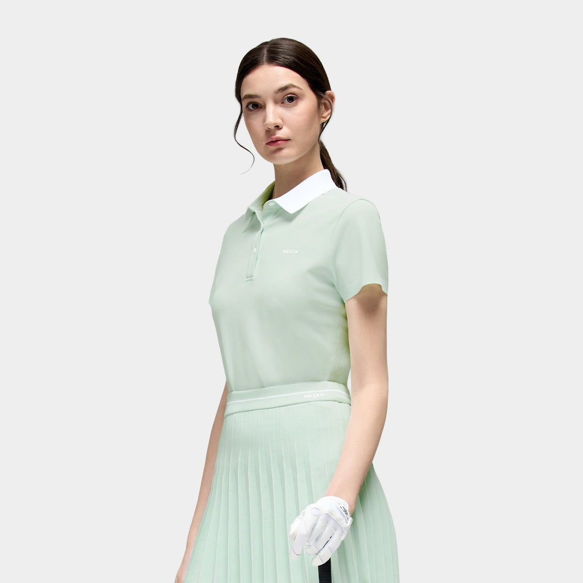 Women's short-sleeve polo shirt HELIX