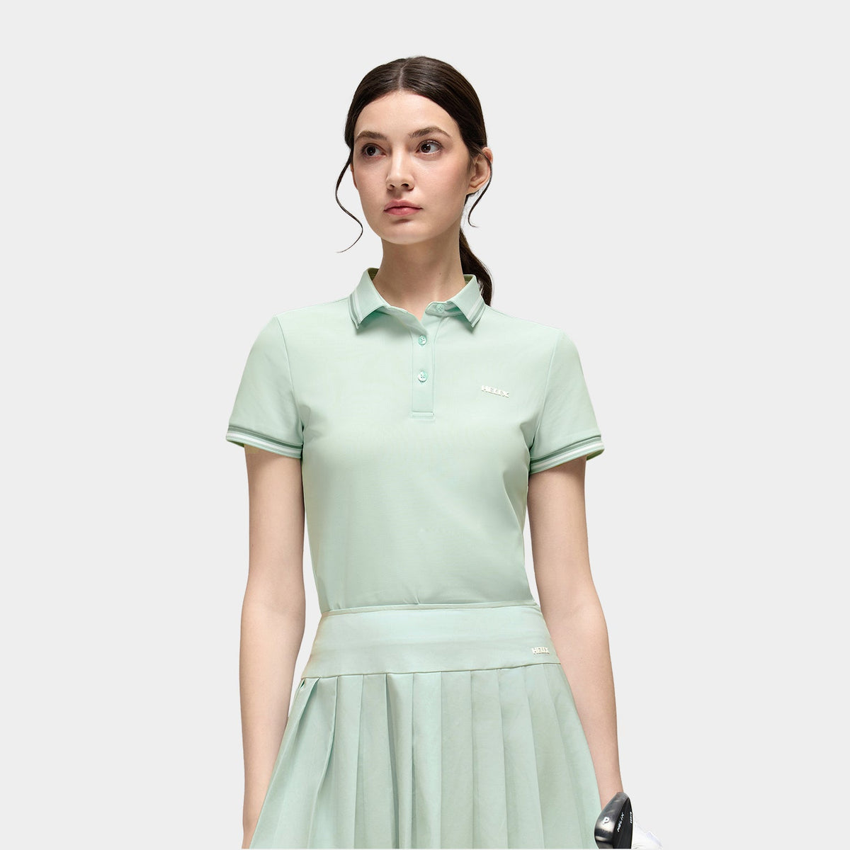 Women's short-sleeve polo shirt HELIX