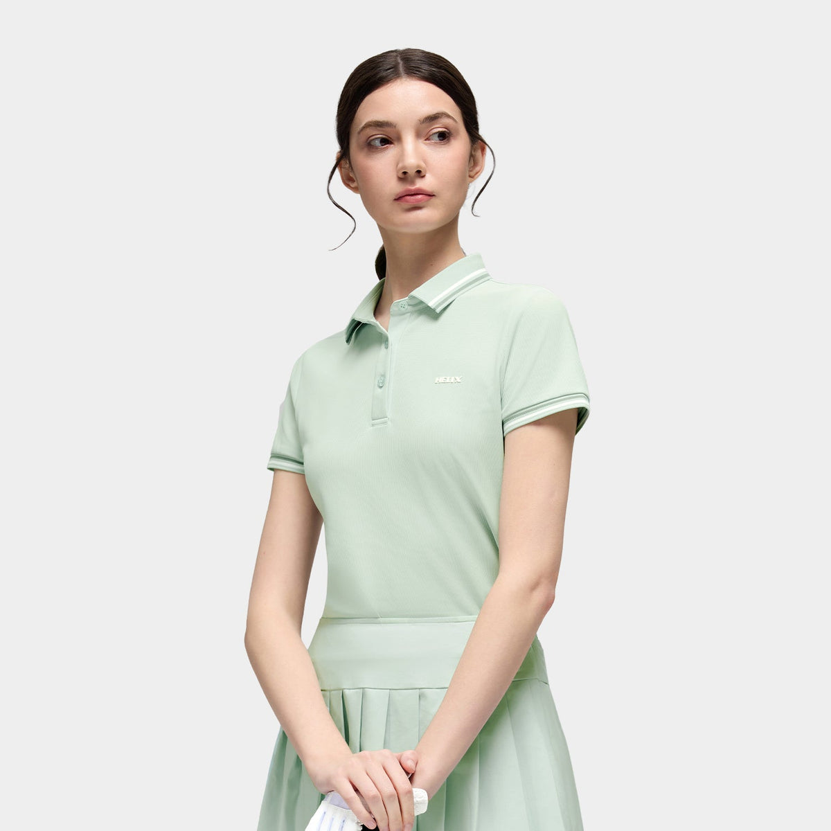 Women's short-sleeve polo shirt HELIX