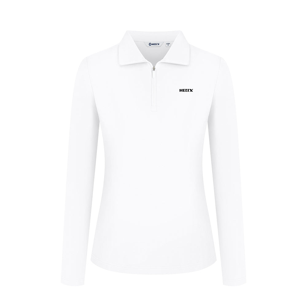 Women's Long Sleeve Polo Shirt HELIX