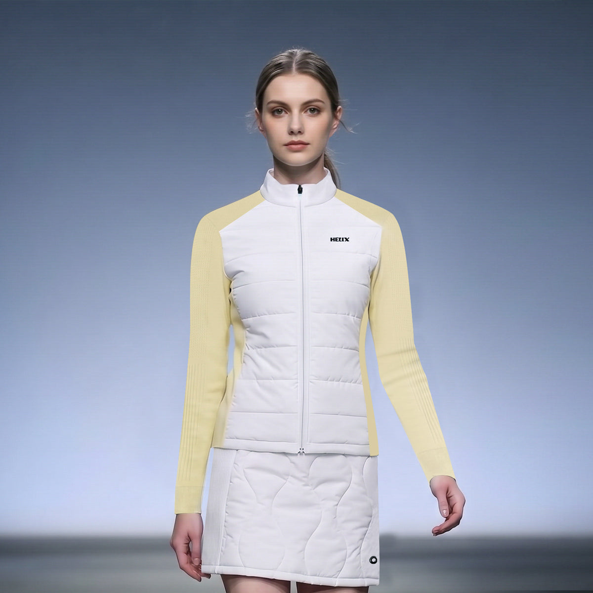 Women's knitted jacket H605139F